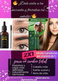 💥 DÚO PODEROSO: MIRADA IMPACTANTE & CABELLO FUERTE – Serum UP PRO® + Elixir Capilar OUHOE 🚀