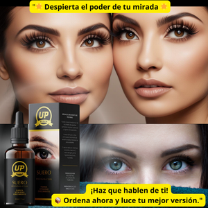 💥 DÚO PODEROSO: MIRADA IMPACTANTE & CABELLO FUERTE – Serum UP PRO® + Elixir Capilar OUHOE 🚀